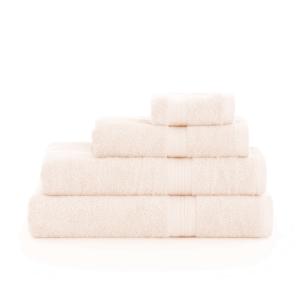 Pack de 2 toallas 100% algodón peinado 650 gr crudo 30x50 c…