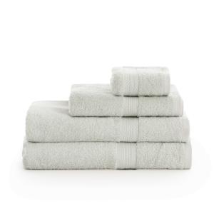 Pack de 2 toallas 100% algodón peinado 650 gr menta 50x100…