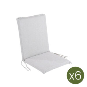 Pack de 6 cojines para sillón de jardín reclinable olefin g…