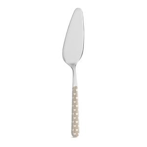 Pala para tartas acero inoxidable con mango efecto porcelana
