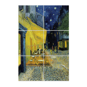 Panel Decorativo En la Terraza - Vincent Van Gogh 100x150cm