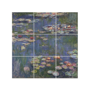 Panel Decorativo Nenúfares  - Claude Monet cm. 150x150 (9x)