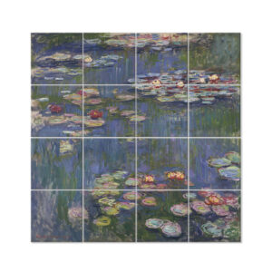 Panel Decorativo Nenúfares  - Claude Monet cm. 200x200 (16x…