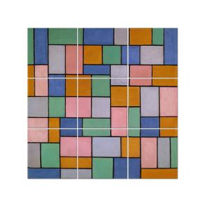 Panel Multiple Composición en Disonancias, T. van Doesburg…