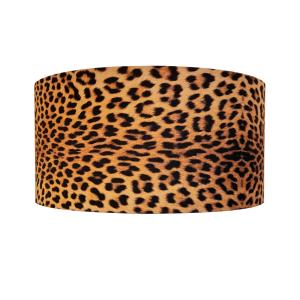 Pantalla de lámpara de pie de leopardo