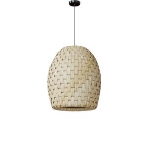 Pantalla de suspensión de hoja de bananero D40 cm