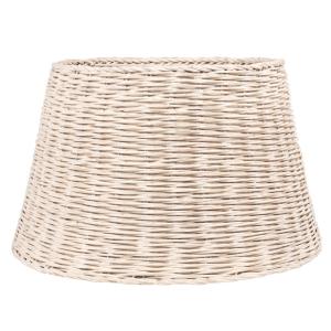 Pantalla para lámpara de techo cesta de ratán