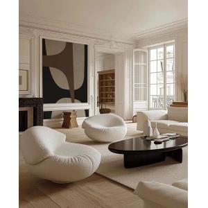 Papel pintado abstracto de alta gama 200 g 250x200 cm 4 tir…