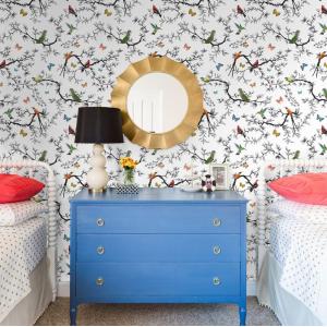 Papel Pintado Alas, papel auténtico, 200x280cm, 8 hojas