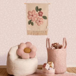 Papel pintado animales rosa 1000x53cm