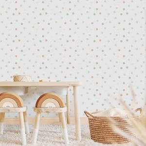 Papel pintado autoadhesivo acuarela verde 50x300 cm