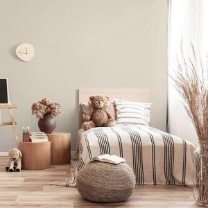 Papel pintado autoadhesivo hojas beige  65x300cm