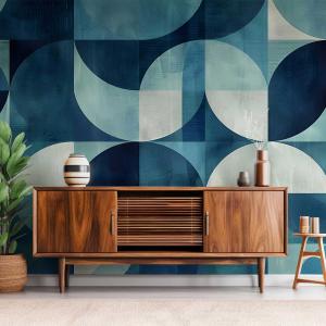 Papel pintado azul cielo 364x270cm
