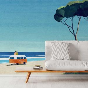 Papel pintado campamento 364x270cm