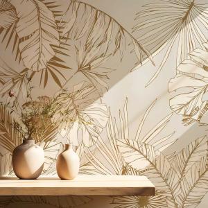 Papel pintado coco beige 364x270cm