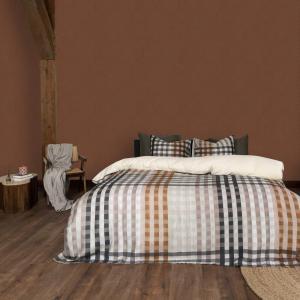 Papel pintado con motivos lúdicos marrones 1005 x 52 cm