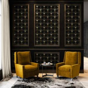 Papel pintado cuadrado art déco