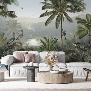 Papel pintado de la jungla 364x270cm