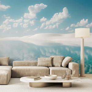 Papel pintado de la laguna Lençois Bésilien 364x270cm