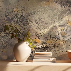 Papel pintado diente de león con pintura soplada 364x270cm