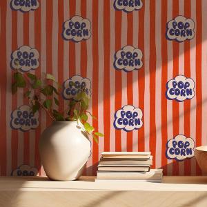 Papel pintado estilo pop corn  156x270cm