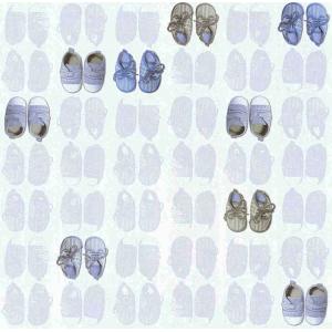 Papel pintado “farándola de zapatillas”