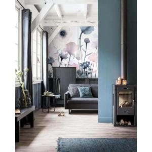 Papel pintado flores acuarela de alta gama 200 g 300x200 cm…