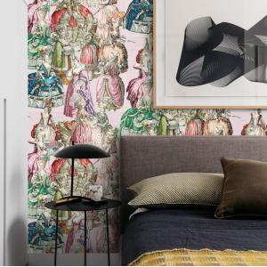 Papel Pintado Francés, papel auténtico, 200x280cm, 8 hojas