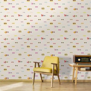 Papel pintado gafas pop  52x1000cm