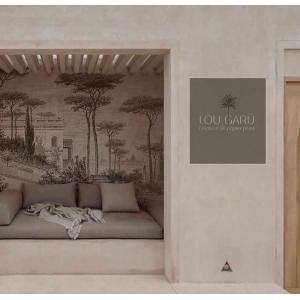 Papel pintado grabado de alta gama 200 g 300x400 cm 8 tiras…