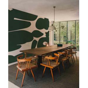 Papel pintado gráfico de alta gama 200 g 250x250 cm 5 tiras…