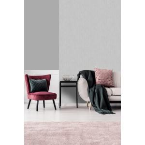 Papel pintado hojas gris 1005x52cm