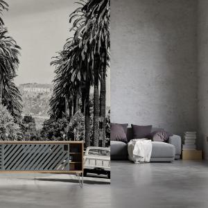 Papel pintado hollywood en b/n  208x270cm