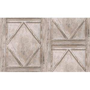 Papel pintado imitación “azulejo de cemento”