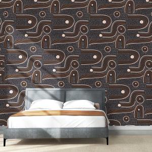 Papel pintado jack tribal  156x270cm
