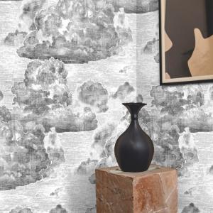 Papel Pintado Nubes, papel auténtico, 280x200cm, 8 hojas