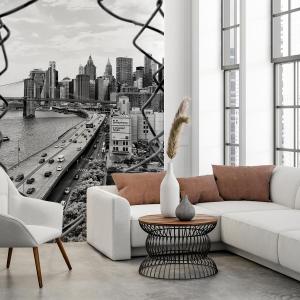 Papel pintado nueva york vertical  156x270cm