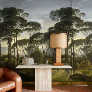 Papel pintado paisaje en papel ecológico fino,180x260cm,2 r…