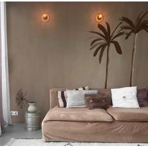 Papel pintado palmera de alta gama 200 g 250x250 cm 5 tiras…