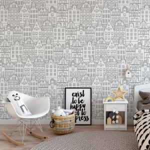 Papel pintado panorámico ámsterdam