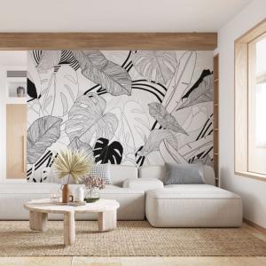 Papel pintado panorámico - Bornéo - 7 tiras : 336 x 270 cm