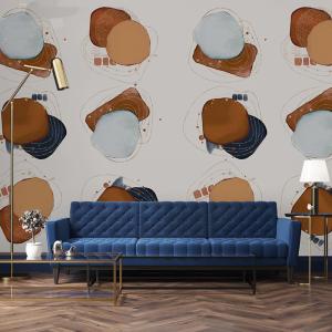 Papel pintado panorámico bubble