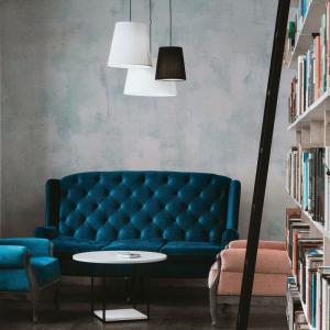 Papel pintado panorámico con efecto de material gris 300x25…