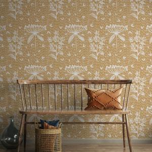 Papel pintado panorámico flor