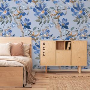 Papel pintado panorámico floralies