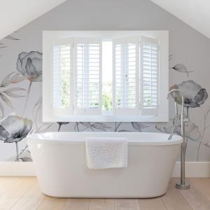 Papel pintado panorámico flores al viento, Gris 375 x 250cm