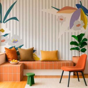 Papel pintado panorámico - Fraicheur - 7 tiras : 336 x 270…