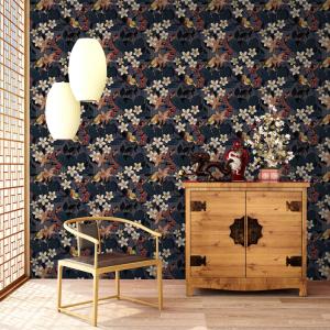 Papel pintado panorámico frangipani