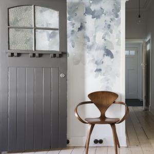 Papel pintado panorámico Guirnalda de glicinas, Colores 150