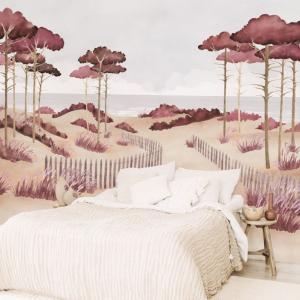 Papel pintado panorámico - Les Landes Ocre - 7 tiras : 336…